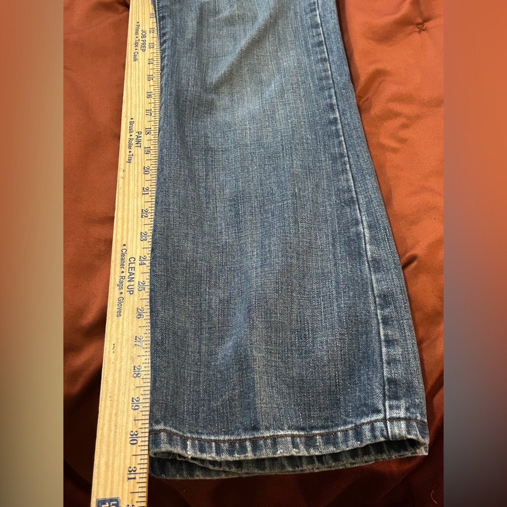 Size 5 CRUEL GIRL Blue Y2K Boot Cut Jeans - Picture 3 of 6